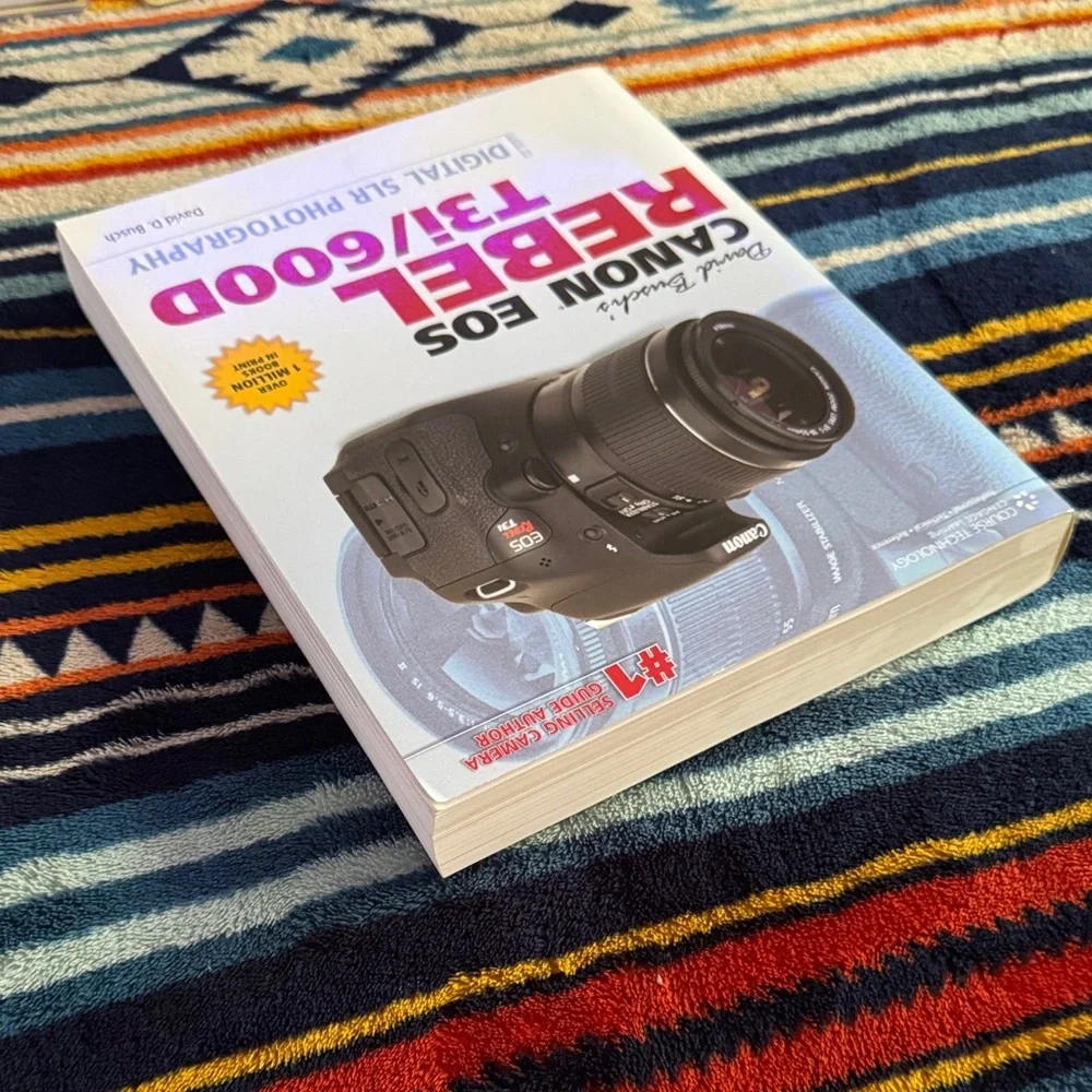 David Busch's Canon EOS Rebel T3i/600D Guide to Digital SLR Photography Book
